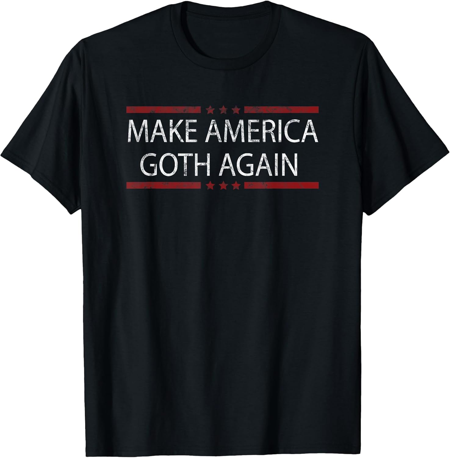 Vintage Make America Goth Again Shirt - Gothic Apparel T-Shirt