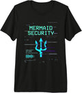 Tech Sea Warrior Glitch Trident Cyber Geek Lover