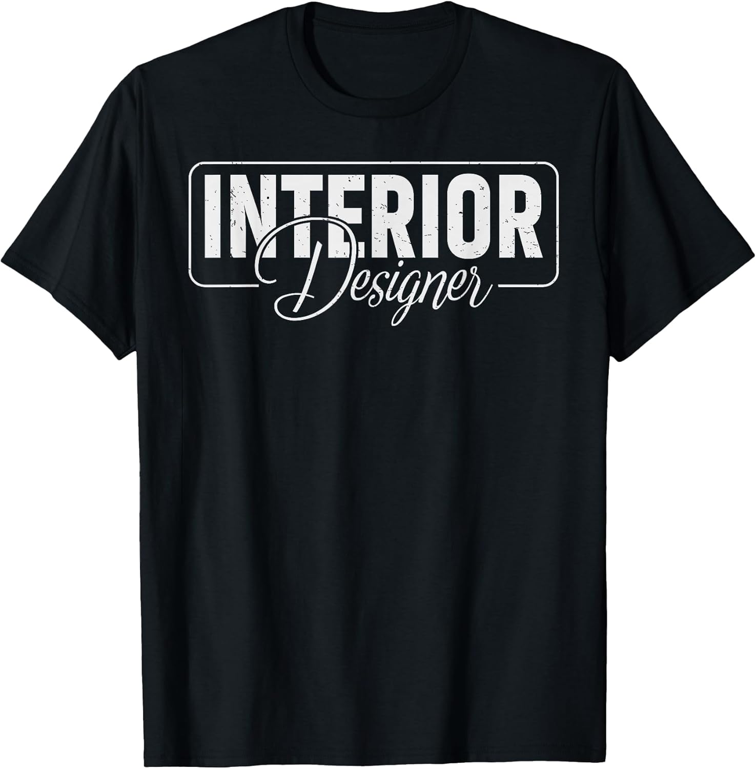 Interior Designer Colorful Typography Artist Gifts for Women T-Shirt