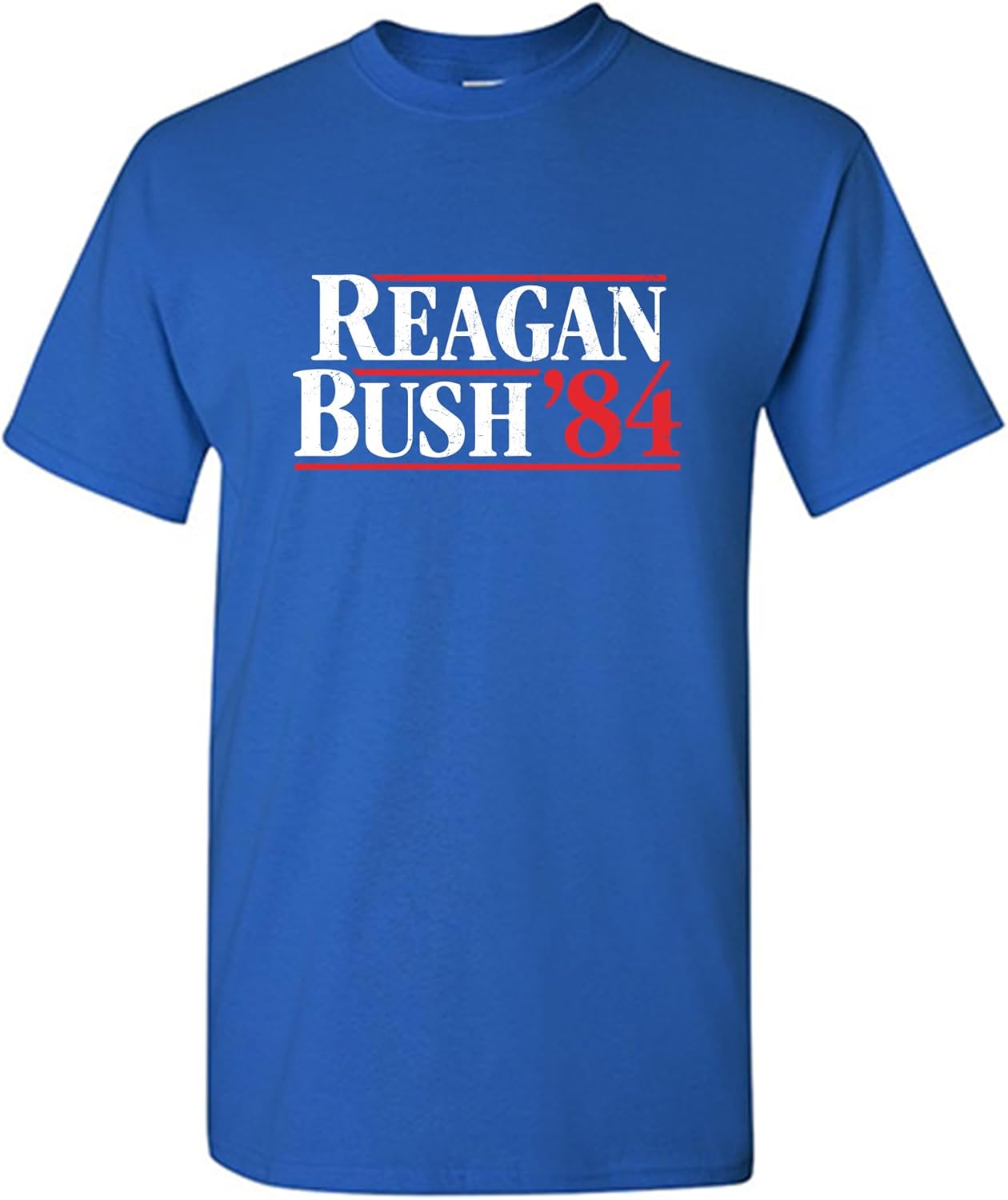 Reagan Bush 84 Retro Political Funny T Shirt | Classic Humor Tee with Attitude - Vintage Funny T Shirts for Men Adult Humor