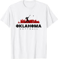 Oklahoma Minimalist Vintage Softball Lover T-Shirt