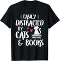 Funny Cat & Book Lover Shirts