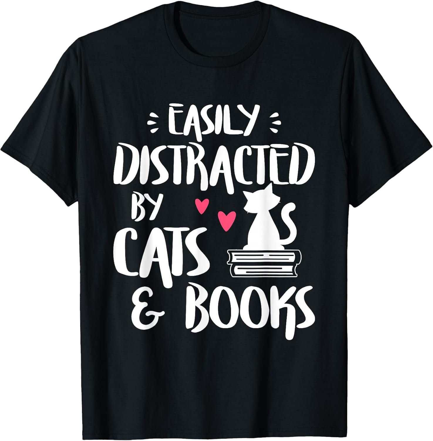 Funny Cat & Book Lover Shirts