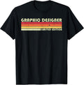 GRAPHIC DESIGNER Funny Job Title Profession Birthday Worker T-Shirt
