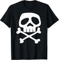 Punk Rock Skull and Bones - 1980's Punk Rock T-Shirt