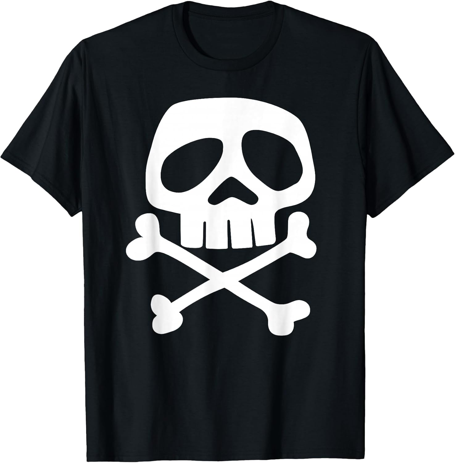 Punk Rock Skull and Bones - 1980's Punk Rock T-Shirt