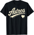 Graphic Astros Last Name Throwback Gifts for Men Women Kids T-Shirt