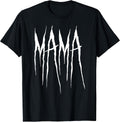 Goth punk emo metal Mama mother's day funny fun T-Shirt