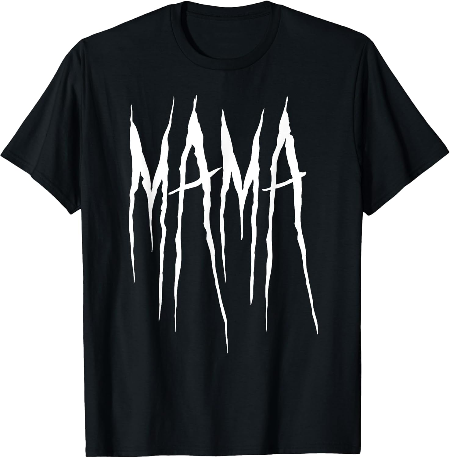 Goth punk emo metal Mama mother's day funny fun T-Shirt