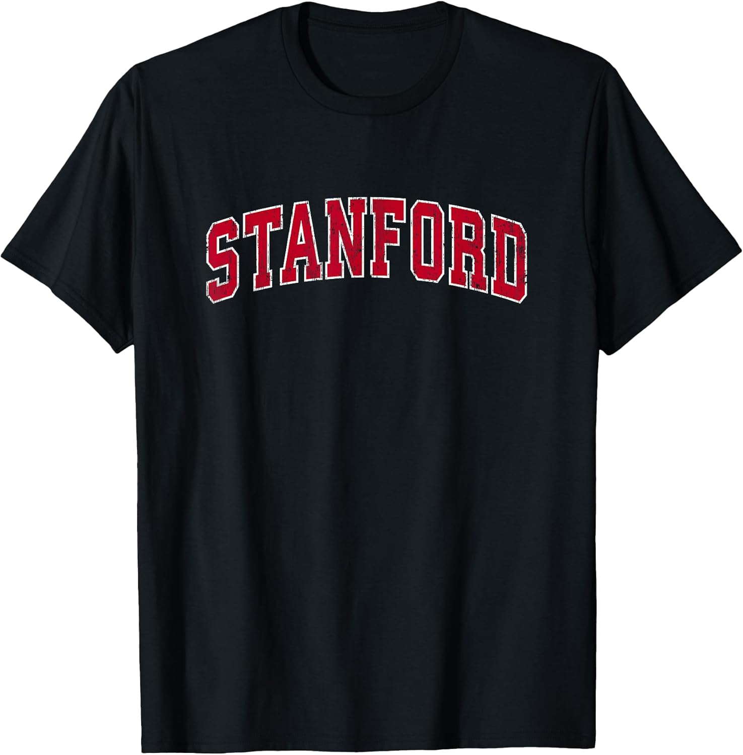 Stanford California CA Vintage Sports Design Red Design T-Shirt