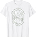 Desert Night Highway Road Succulent Cute Nature Minimalist T-Shirt