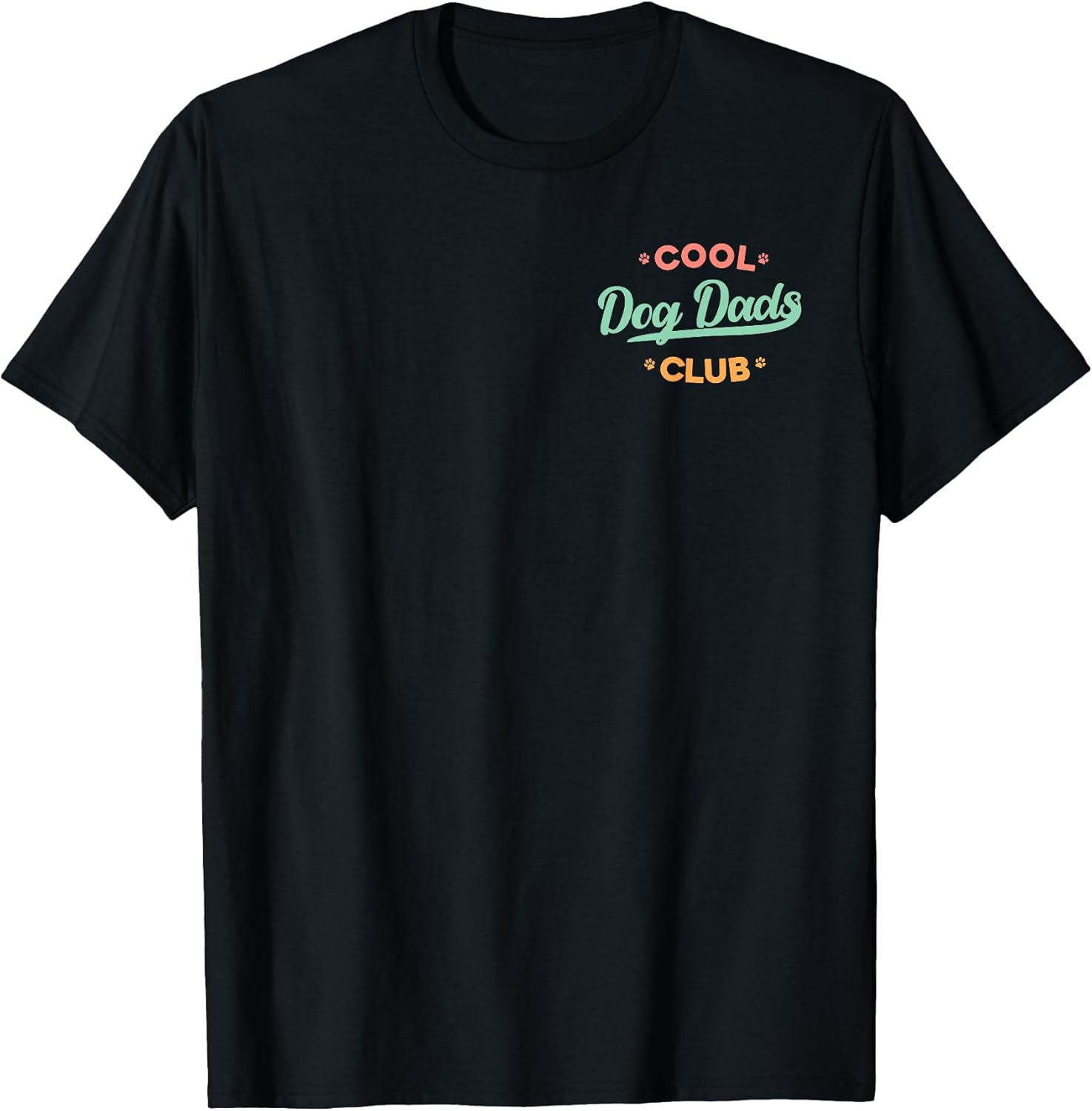 Vintage Cool Dog Dads Club Funny Father's Day Dog Lover T-Shirt