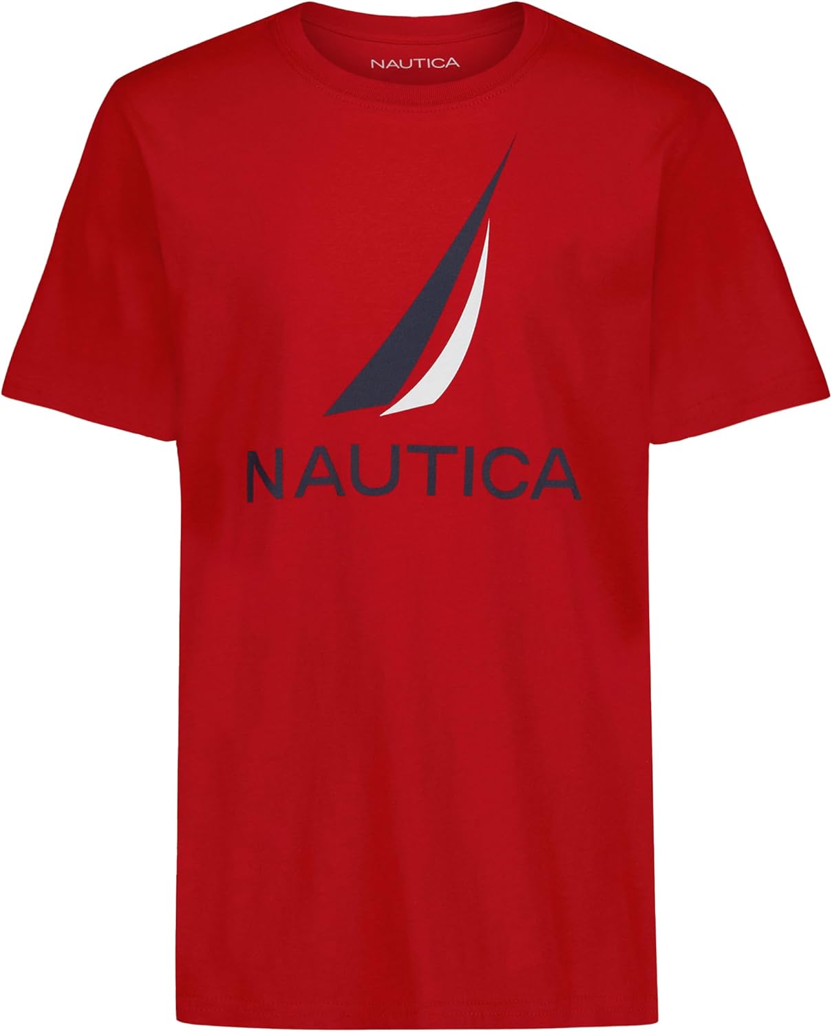 Boys' Short Sleeve J-Class Logo Crew Neck T-Shirt, Soft, Comfortable, Relaxed Fit