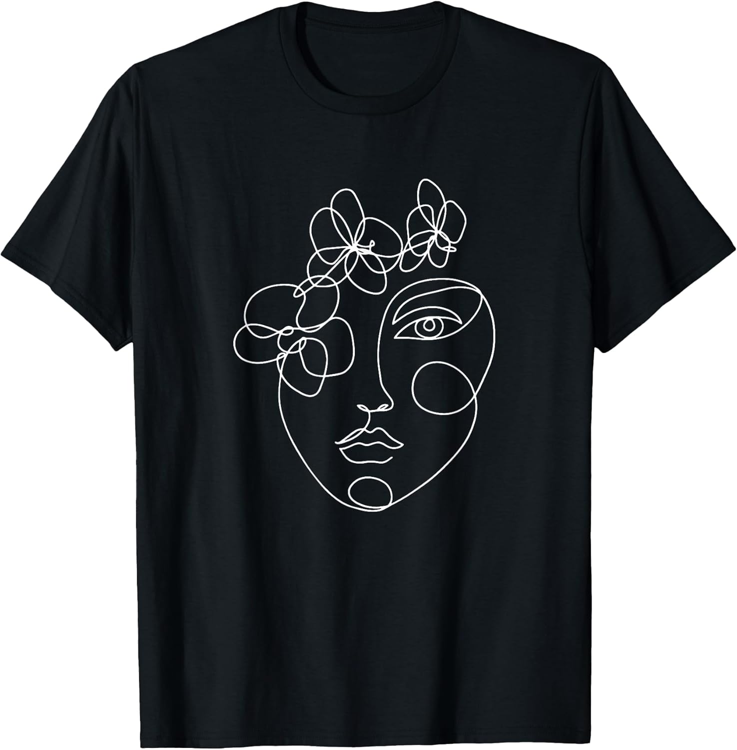 Minimalist Aesthetic Line Art Woman Abstract Artsy