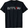 Cleveland City Baseball Gift Vintage BALLBASE T-Shirt