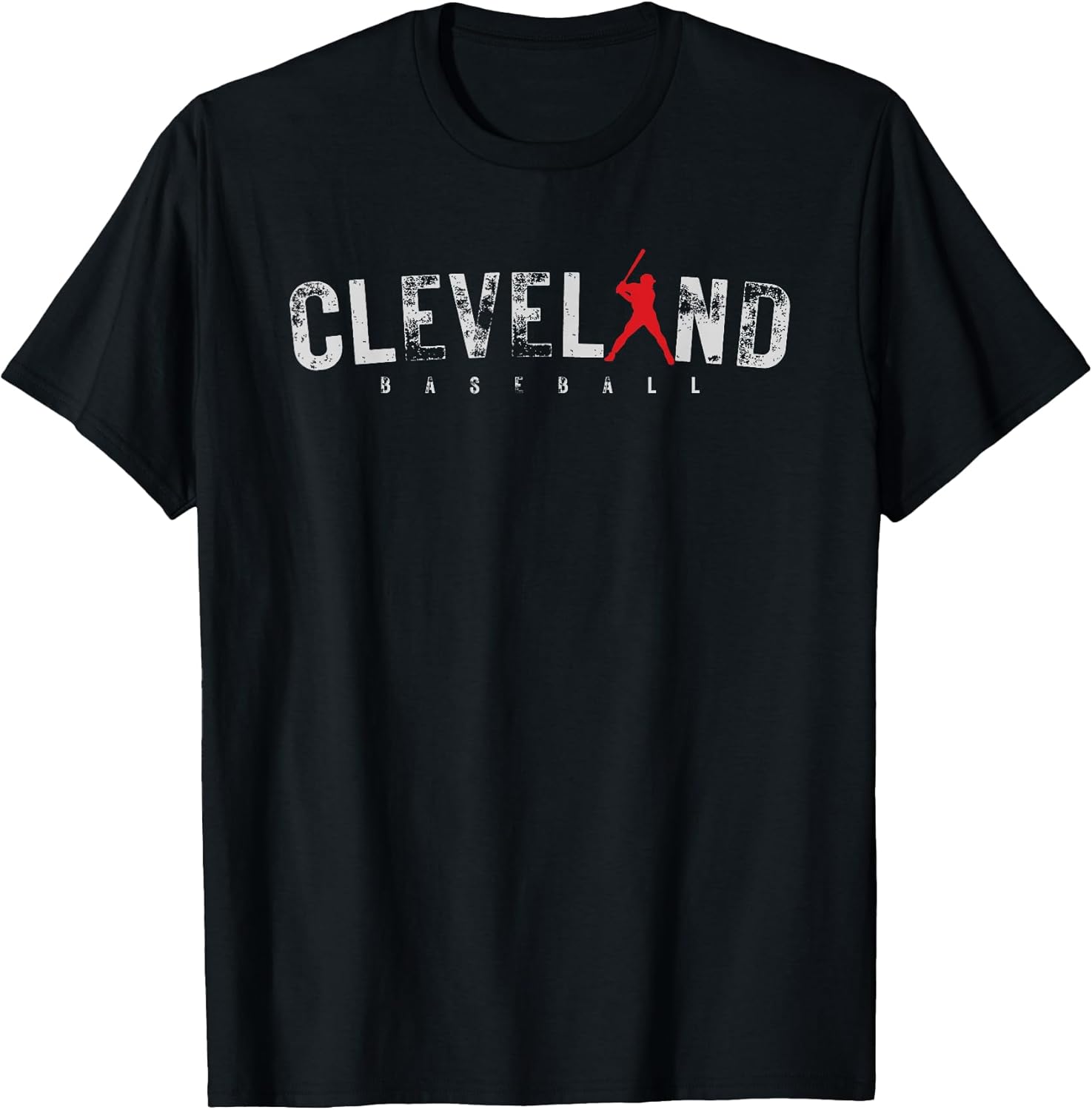 Cleveland City Baseball Gift Vintage BALLBASE T-Shirt