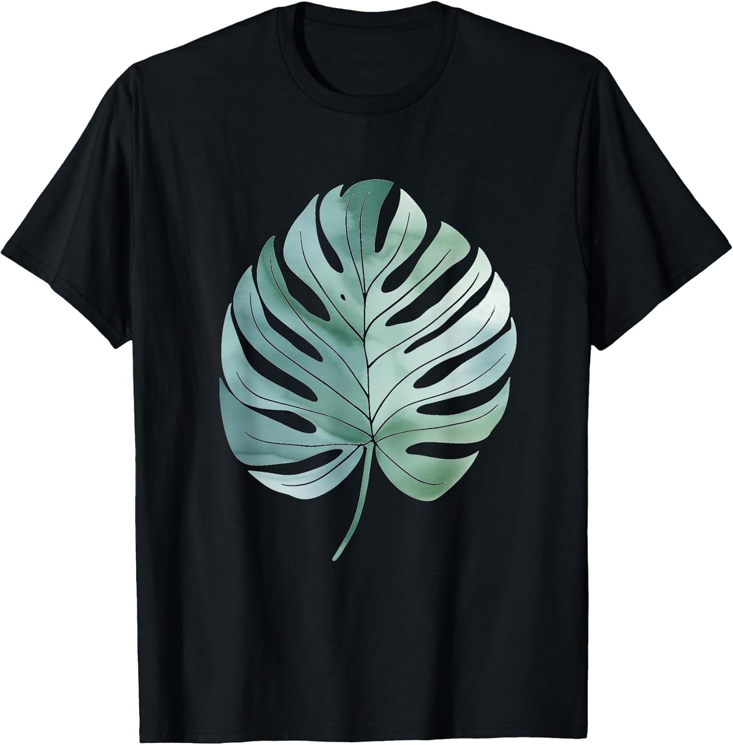 Monstera Leaf House Plant Lover Vintage Urban Jungle T-Shirt