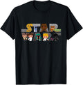 Logo Kawaii Multi-Character T-Shirt