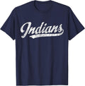 Indians T Shirt Vintage Sports Name Tee Design T-Shirt