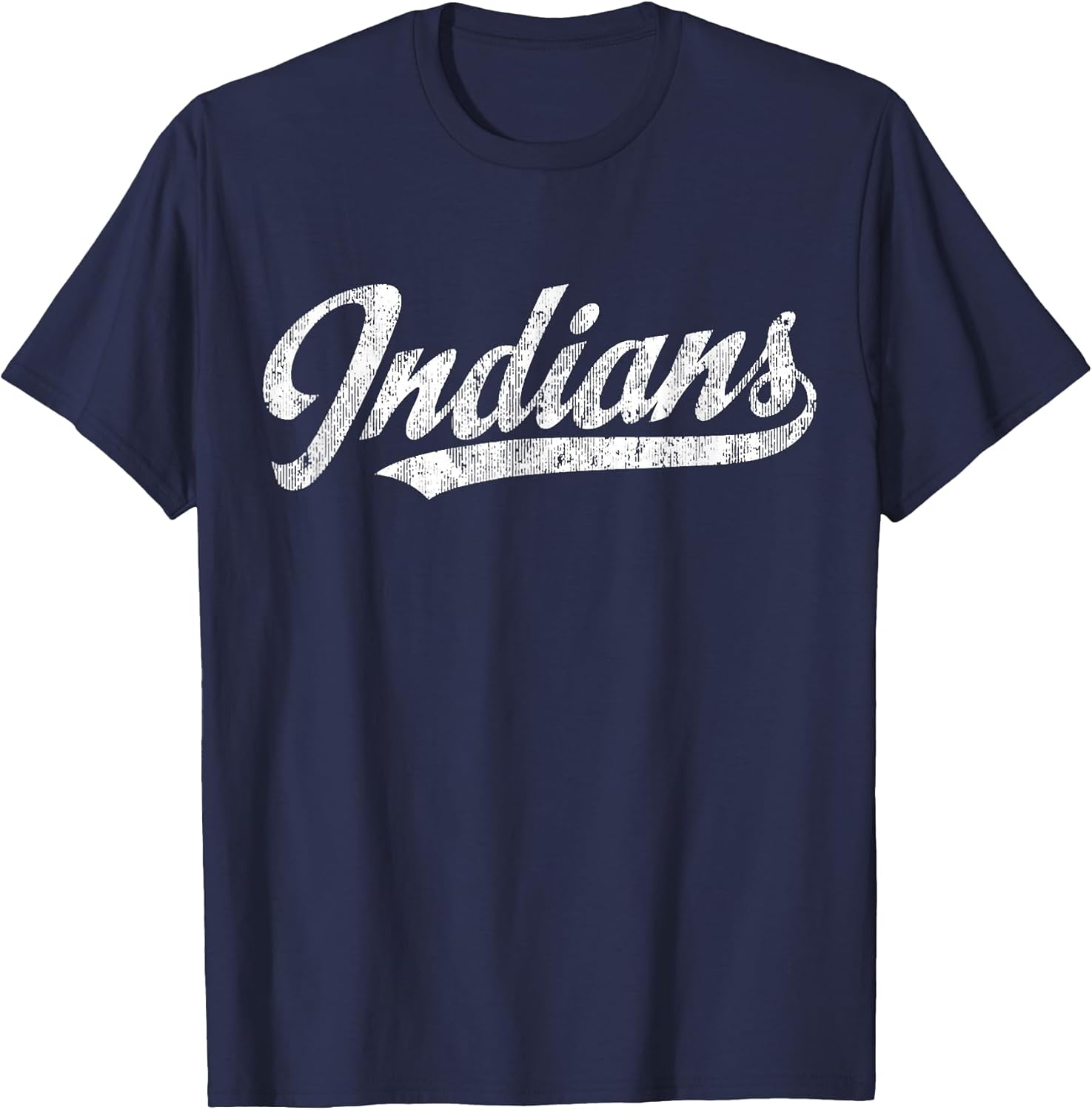 Indians T Shirt Vintage Sports Name Tee Design T-Shirt