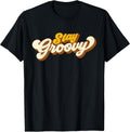 Stay Groovy Hippie Peace Sign Retro 60s 70s Men Women T-Shirt