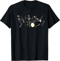 Funny Retro Skeleton Band Rock Music Apparel
