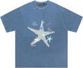 Men's Graphic Tees Shirts Unisex Cotton Vintage T-Shirt Summer Oversized Tee Streetwear Aesthetic Casual Top