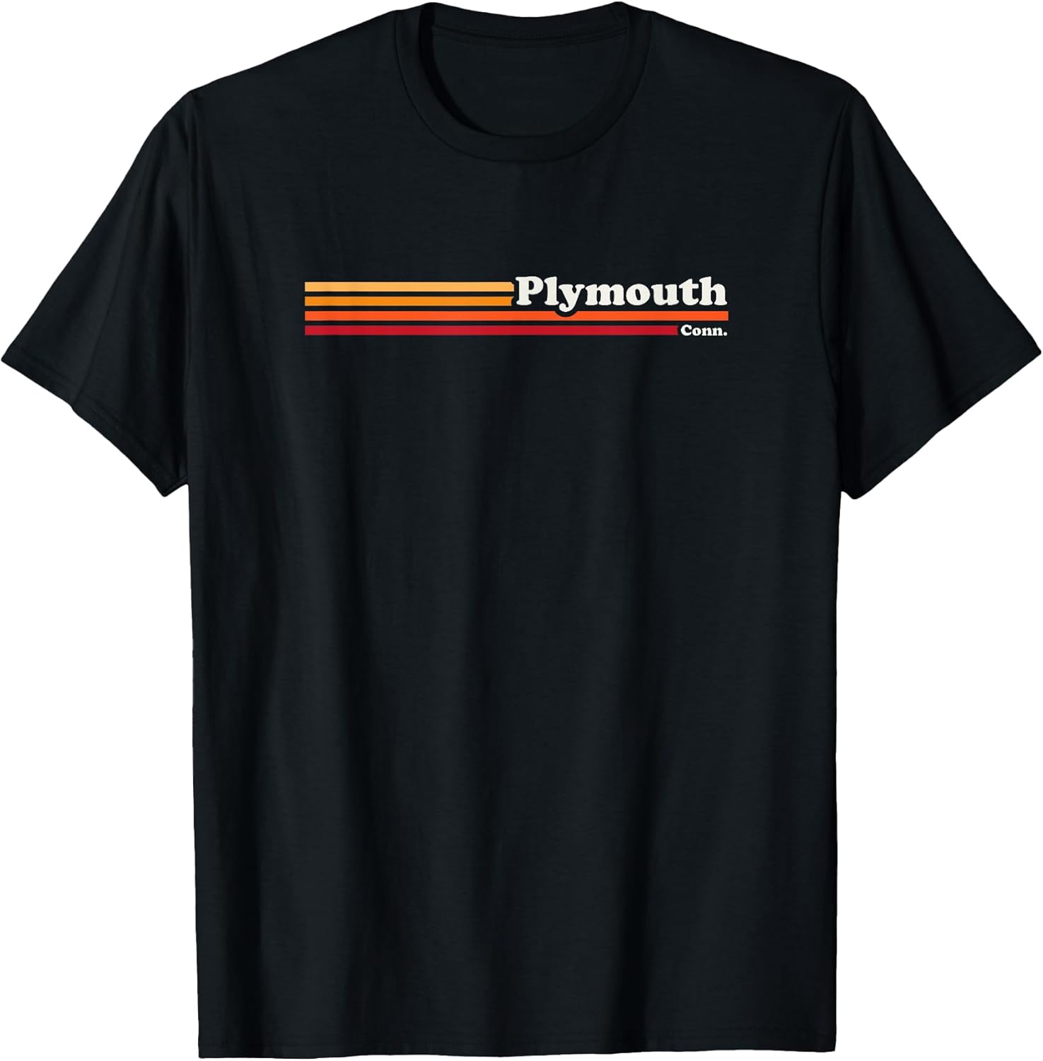 Retro 80's Plymouth CT T-Shirts & Tees