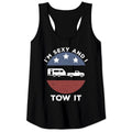 Im Sexy And I Tow It RV Camping Tank Top - Funny True Royal Shirt for Outdoor Adventure Men