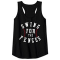 Baseball Quote Graphic Vest Summer Vacation Racerback Tank Top