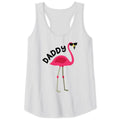 Mens Daddy Pink Flamingo Cute Matching Family Flamingo Tank Top