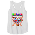 Hispanic Heritage Month All Countries Flags Heart Hands Tank Top