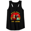 Never trust the living Vintage creepy Goth Tank Top