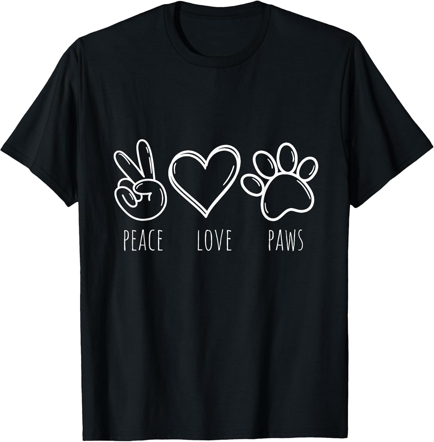 Peace Love Dogs Paws