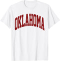 Retro Oklahoma Throwback Souvenir Oklahoma Tee Red Classic T-Shirt