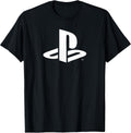 Modern White Logo Video Game T-Shirt