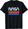 60s 70s Vintage Retro NASA Worm Logo Vintage NASA Gift idea T-Shirt