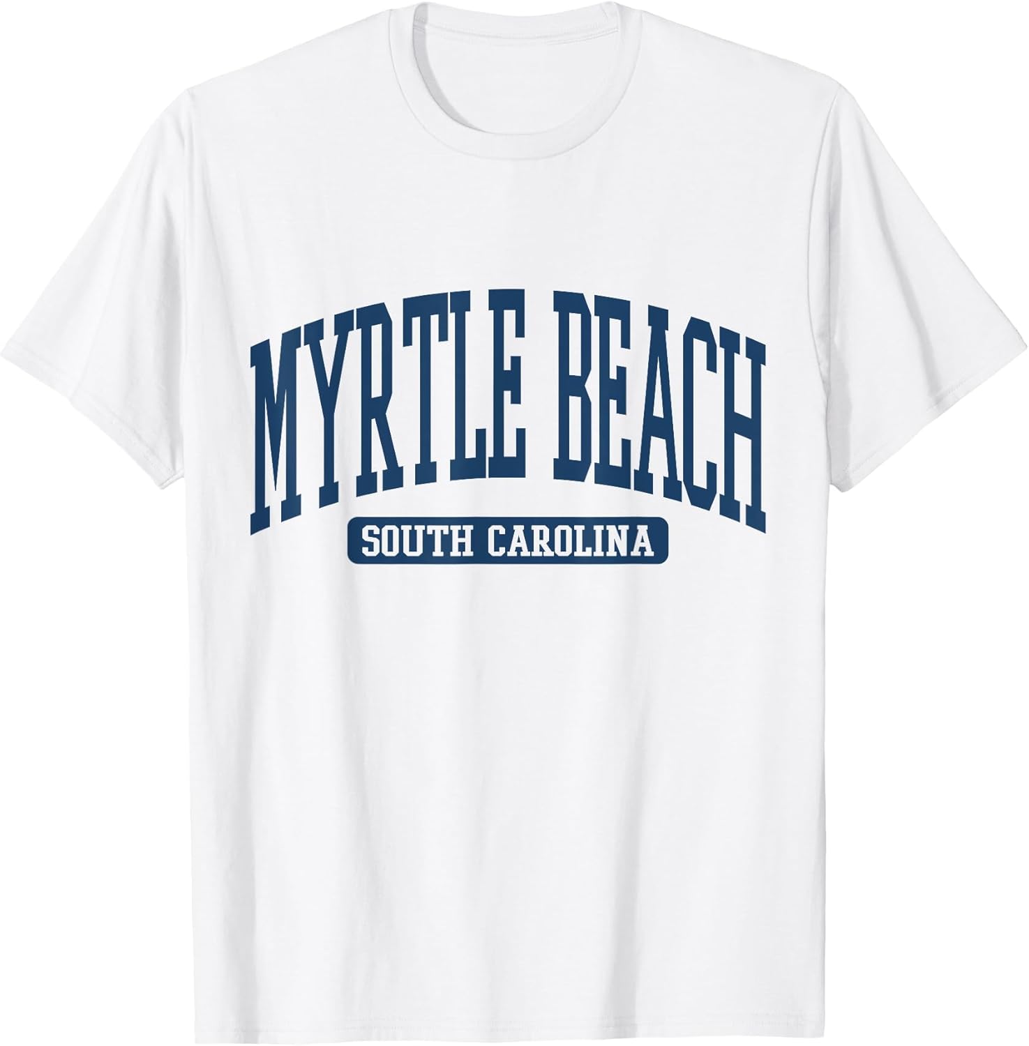 Myrtle Beach South Carolina Souvenir Vintage, Minimalist T-Shirt