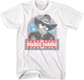 The Charlie Daniels Band Mens White Short Sleeve T Shirt Vintage Style Country Music Graphic Tees
