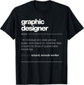 Graphic Designer Definition T Shirt - Funny Job Gift Tee T-Shirt