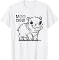 Moo-Deng Famous Baby Pygmy Hippo Minimalist
