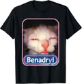 Funny Cat Meme Unhinged Hilarious Cat Lover T-Shirt