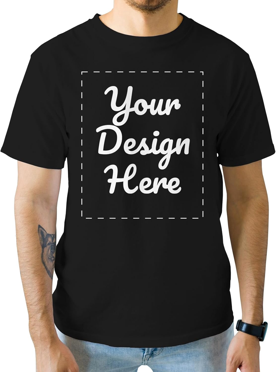 Men Customized T Shirts, Personalized Shirt, Customize Your Own Design T-Shirt, Custom Tee Shirt Design