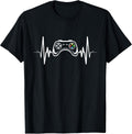 Heartbeat Gaming Console Gamepad Gamer T-Shirt