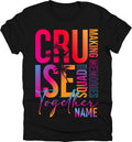 Custom Cruise Squad 2026 Shirts – Personalized Family Matching Cruise T-Shirts – Cruise Crew Vacation Tees with Names – Making Memories Together Outfit
