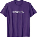 Minimalist Lung Nerd Pulmonary RT Respiratory Therapist T-Shirt