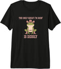 Funny Wellness Frog Cowboy Squat Pun Diddly Boot
