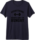 Fitness Workout Gym Dumbbell Barbell Hurts Hungry