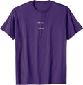 Grace Cross - Minimalist Christian Religious Jesus T-Shirt