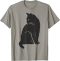 Minimal Kitty Cute Cat Feline Art Kitten Lover